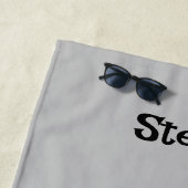 Serviette De Plage Illustration de troll drôle scandinave aquarelle (En situation)