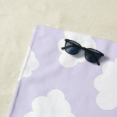 Serviette De Plage Illustration de vol hippo (En situation)