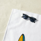 Serviette De Plage Illustration d'hydravion (En situation)