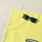 Serviette De Plage Illustration du lait (En situation)