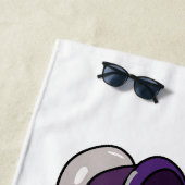 Serviette De Plage Illustration du mixer (En situation)
