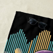 Serviette De Plage Illustration d'un astronaute technologique moderne (En situation)
