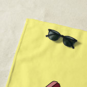 Serviette De Plage Illustration d'un fabricant de pâtes alimentaires (En situation)