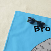 Serviette De Plage Illustration d'un perroquet gris en Afrique (En situation)