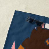 Serviette De Plage Illustrations de Chiens de Guinée Animaux (En situation)