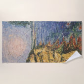 Serviette De Plage  Imagen de mi obra arte Amanecer (Devant)