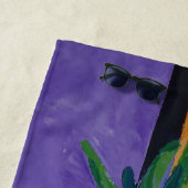 Serviette De Plage Imagen de mi obra Piña. Serie (En situation)