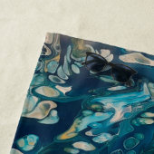 Serviette De Plage Imaginaire Abstrait sous-marin (En situation)