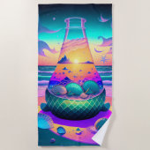 Serviette De Plage Imaginaire Sea Shells (Devant)