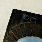 Serviette De Plage Imaginaire urbain de Red Dragon (En situation)