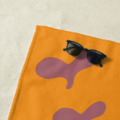 Serviette De Plage Impression de serpent (En situation)