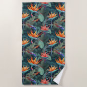 Serviette De Plage Impression hawaïenne (Devant)