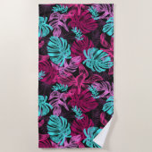 Serviette De Plage Impression hawaïenne (Devant)