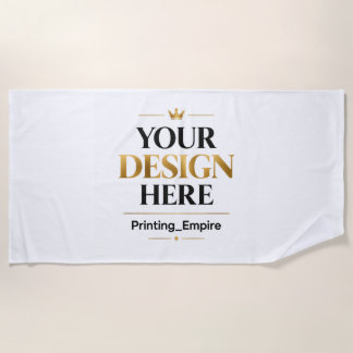 Serviette De Plage Impression personnalisée - Commande en gros sans m