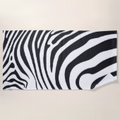 Serviette De Plage Impression Zebra (Devant)