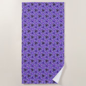 Serviette De Plage Impulsion Violet (Devant)