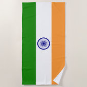 Serviette De Plage Inde (Devant)
