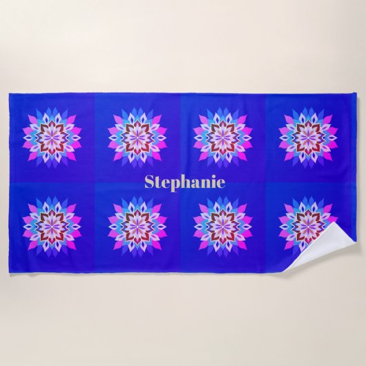 Serviette De Plage Indiana Colorburst (Devant)