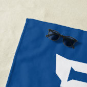 Serviette De Plage Indiana State University (En situation)