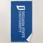 Serviette De Plage Indiana State University (Devant)