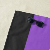 Serviette De Plage Indicateur Enby (Pride non binaire) (En situation)