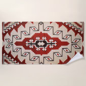 SERVIETTE DE PLAGE INDIEN BLANKET (Devant)