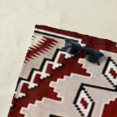 SERVIETTE DE PLAGE INDIEN BLANKET (En situation)