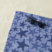 Serviette De Plage Indigo Starfish Beach Towel (En situation)