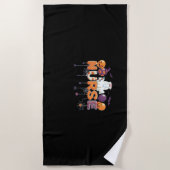 Serviette De Plage infirmière fantôme humoristique - Infirmière chaud (Devant)