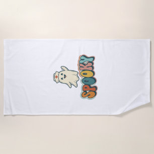Serviette De Plage Infirmière Halloween Fantôme Époxy Drôle_1