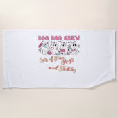 Serviette De Plage Infirmière Paediactric Amusement Halloween Design  (Devant)