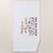 Serviette De Plage Infirmière Paediactric Amusement Halloween Design  (Devant)