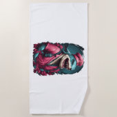 Serviette De Plage Infirmière SharkAngel SharkNurses PracticeShark da (Devant)