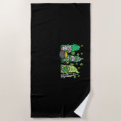Serviette De Plage Infirmières Gnome Saint Pattys Infirmière Scrub St (Devant)