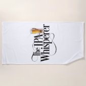 Serviette de plage IPA Whisperer (Devant)