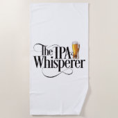 Serviette de plage IPA Whisperer (Devant)