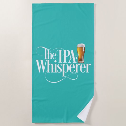 Serviette de plage IPA Whisperer (Devant)