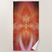 Serviette De Plage Iris sauvage (Devant)