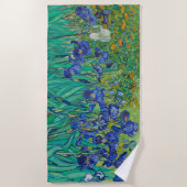 Serviette De Plage Irises de Vincent Van Gogh (Devant)