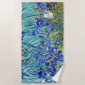 Serviette De Plage Irises Vincent van Gogh (Devant)