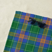 Serviette De Plage Irish Accents Clan MacAuliffe Tartan (En situation)