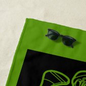 Serviette De Plage Irish Hurling Sport (En situation)