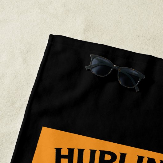 Serviette De Plage Irish Hurling Sport (En situation)
