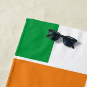 Serviette De Plage Irish shamrock (En situation)
