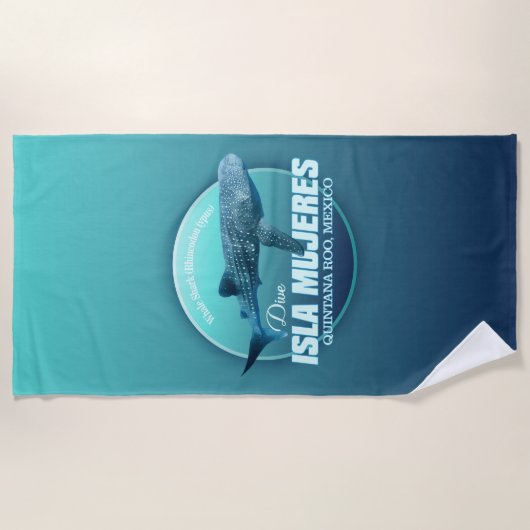 Serviette De Plage Isla Mujeres (DD2) (Devant)