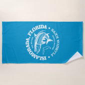 Serviette De Plage Islamorada (tarpon) (Devant)