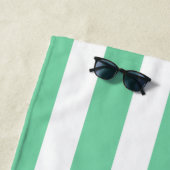 Serviette De Plage Jade Birdman Artefact Stripe (En situation)