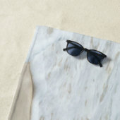 Serviette De Plage J'adore la plage, (En situation)