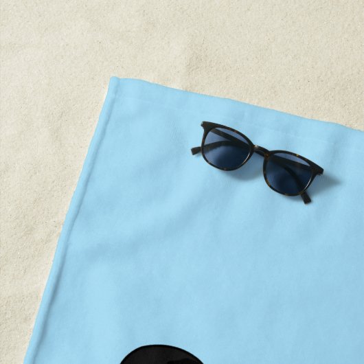 Serviette De Plage J'adore mon chien Rottweiler Rottie (En situation)