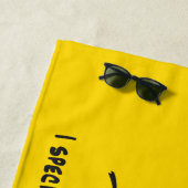 Serviette De Plage J'ai spécifiquement demandé l'opposé de ce Meme (En situation)